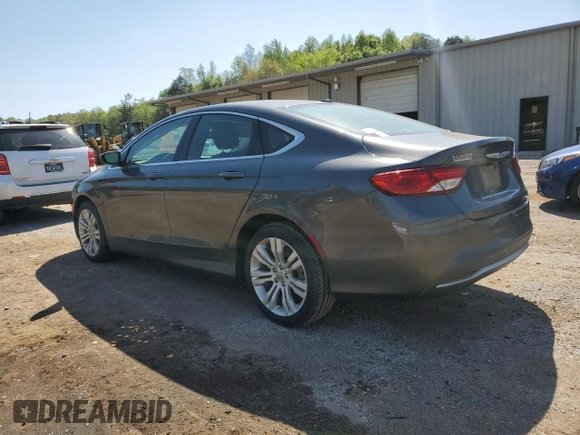 2015 Chrysler 200 Limited with VIN 1C3CCCABXFN699661, listed as a Copart auction lot 52614865 with 168,163 mi miles and Clean Title. Bid and sale history available at carsss.com. Image 2.