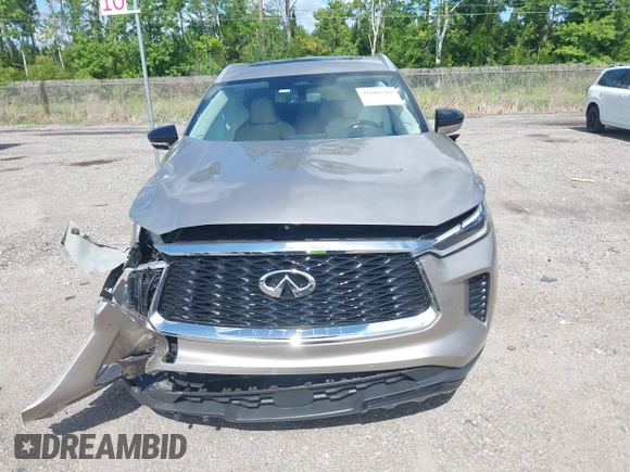 2024 Infiniti QX60 Luxe with VIN 5N1DL1FR6RC343763, listed as a IAAI auction lot 42686502 with 3,791 mi miles and . Bid and sale history available at DreamBid. Image 12.