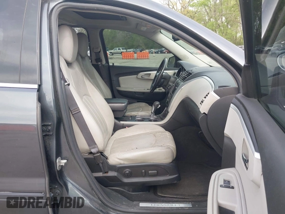 2011 Chevrolet Traverse LTZ with VIN 1GNKVLED2BJ211115, listed as a IAAI auction lot 42044255 with 275,653 mi miles and . Bid and sale history available at DreamBid. Image 5.