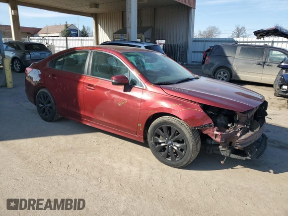 2015 Subaru Legacy 2.5i Premium with VIN 4S3BNBF65F3022701, listed as a Copart auction lot 48196585 with 150,590 mi miles and Salvage Title. Bid and sale history available at carsss.com. Image 4.