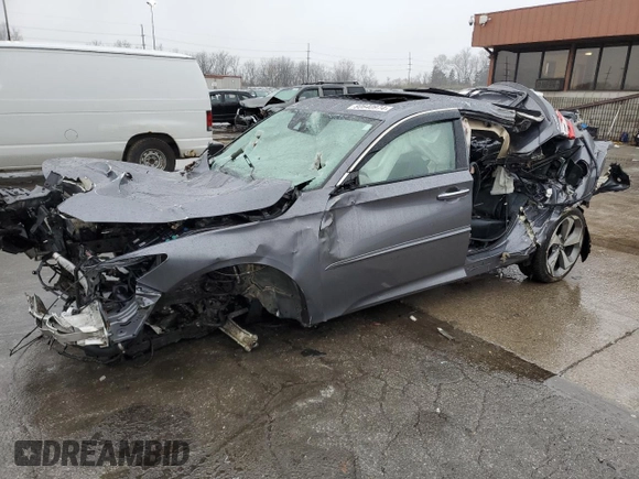 2018 Honda Accord Touring with VIN 1HGCV2F94JA004257, listed as a Copart auction lot 80640974 with Not provided miles and Salvage title. Bid and sale history available at DreamBid. Image 1.