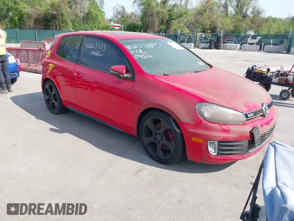 2012 Volkswagen GTI w/Conv & Sunroof z VIN WVWEV7AJ2CW259338, wystawiony jako IAAI lot #42123333 z przebiegiem 121 365 mil mil oraz . Historia ofert i sprzedaży dostępna na DreamBid. Obrazek 1.