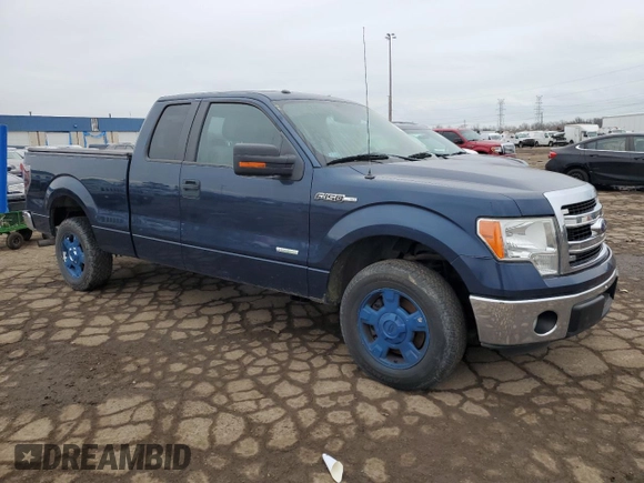 2014 Ford F-150 XL with VIN 1FTFX1CT8EKD85773, listed as a Copart auction lot 85719834 with 249,622 mi miles and Clean Title. Bid and sale history available at carsss.com. Image 4.