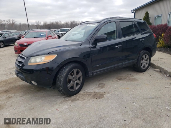 2009 Hyundai Santa Fe SE with VIN 5NMSH73E19H253634, listed as a Copart auction lot 82956834 with 171,624 mi miles and Salvage title. Bid and sale history available at DreamBid. Image 1.