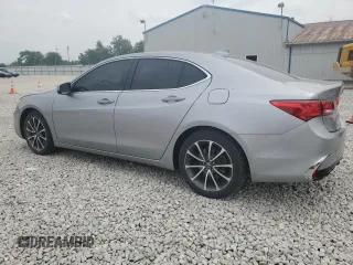 2018 Acura TLX with VIN 19UUB2F35JA008844, listed as a Copart auction lot 61119385 with 56,797 mi miles and Salvage title. Bid and sale history available at DreamBid. Image 2.