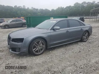 2017 Audi A8 z VIN WAU44AFD3HN017828, wystawiony jako Copart lot #58053175 z przebiegiem 59 972 mil mil oraz Szkoda całkowita • Salvage title. Historia ofert i sprzedaży dostępna na DreamBid. Obrazek 1.