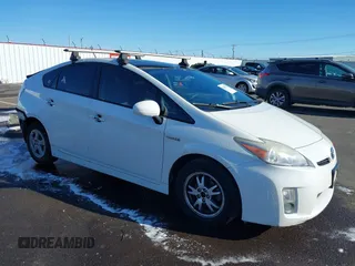 2010 Toyota Prius II with VIN JTDKN3DU7A5053503, listed as a IAAI auction lot 41518752 with 166,155 mi miles. Bid and sale history available at carsss.com. Image 1.