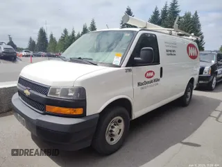 2018 Chevrolet Express Cargo with VIN 1GCWGAFP7J1198927, listed as a IAAI auction lot 42691823 with 115,294 mi miles and . Bid and sale history available at DreamBid. Image 16.