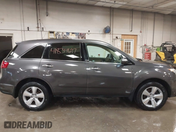 2010 Acura MDX Technology Pkg with VIN 2HNYD2H6XAH515333, listed as a IAAI auction lot 41834679 with 128,224 mi miles. Bid and sale history available at carsss.com. Image 14.