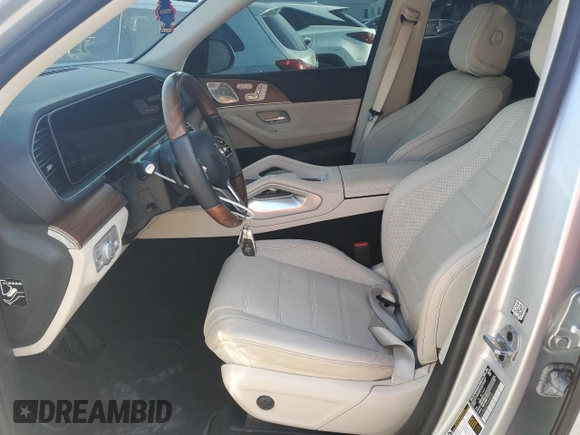 2023 Mercedes-Benz GLE 350 with VIN 4JGFB4KB7PA958739, listed as a Copart auction lot 65011704 with 6,657 mi miles and Salvage title. Bid and sale history available at DreamBid. Image 7.