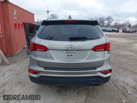 2017 Hyundai Santa Fe 2.4L with VIN 5XYZU3LB4HG424734, listed as a IAAI auction lot 41491166 with 130,905 mi miles and . Bid and sale history available at DreamBid. Image 16.