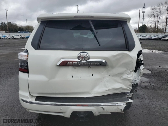 2023 Toyota 4Runner Limited with VIN JTEKU5JR2P6163792, listed as a Copart auction lot 48620415 with 15,480 mi miles and Salvage Title. Bid and sale history available at carsss.com. Image 6.