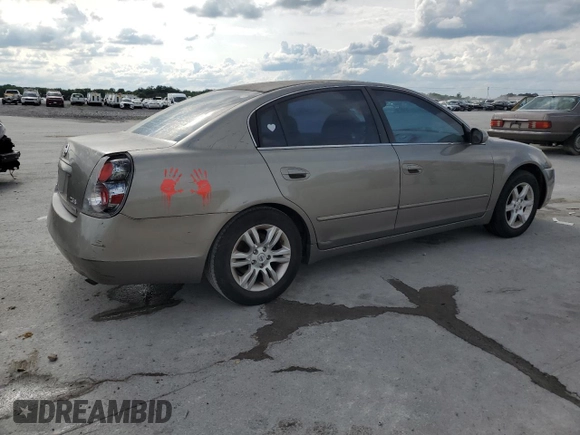2006 Nissan Altima S with VIN 1N4AL11D16C183750, listed as a Copart auction lot 58472775 with Not provided miles and Clean title. Bid and sale history available at DreamBid. Image 3.