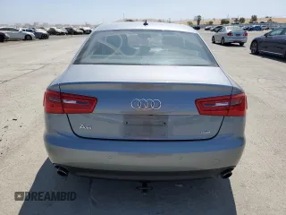 2015 Audi A6 Premium Plus with VIN WAUGFAFCXFN021824, listed as a Copart auction lot 60576435 with 164,019 mi miles and Clean title. Bid and sale history available at DreamBid. Image 6.