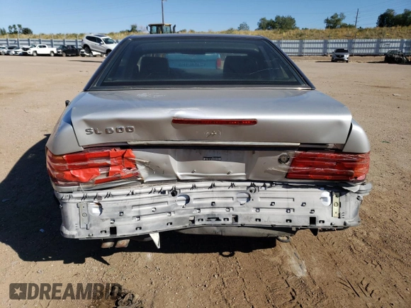 1998 Mercedes-Benz SL with VIN WDBFA76F0WF155423, listed as a Copart auction lot 73841914 with 153,822 mi miles and Clean title. Bid and sale history available at DreamBid. Image 6.