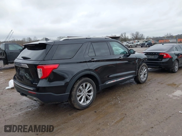 2022 Ford Explorer Limited z VIN 1FMSK8FH5NGB23611, wystawiony jako IAAI lot #41123558 z przebiegiem 58 679 mil mil oraz . Historia ofert i sprzedaży dostępna na DreamBid. Obrazek 4.