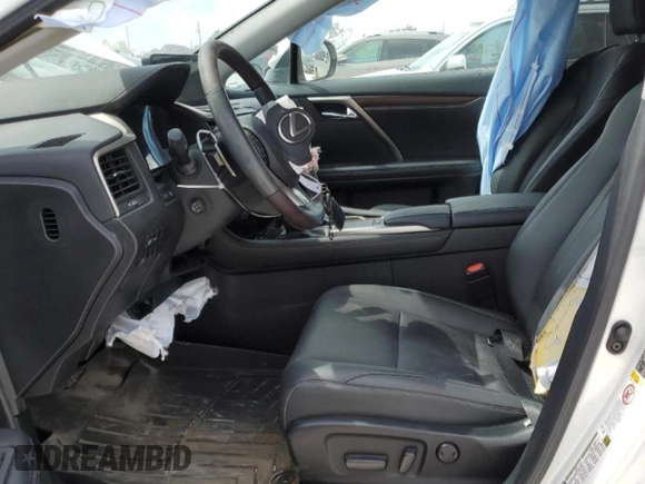 2020 Lexus RX 350 with VIN 2T2HZMAA6LC158758, listed as a Copart auction lot 49520103 with 35,597 mi miles and . Bid and sale history available at DreamBid. Image 7.