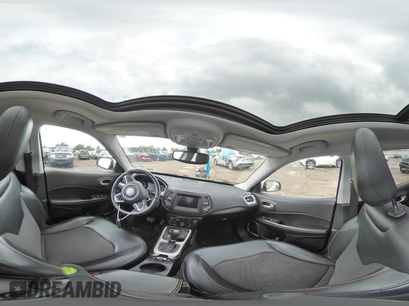 2017 Jeep Compass Latitude с VIN 3C4NJDBB3HT667670, выставлен на аукционе Copart как лот 59701245 с пробегом 118 331 миль миль и Списание • Salvage title. История ставок и продаж доступна на DreamBid. Изображение 16.