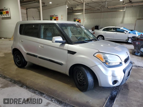 2010 Kia Soul + with VIN KNDJT2A22A7162471, listed as a Copart auction lot 52181415 with 273,716 mi miles and Salvage Title. Bid and sale history available at carsss.com. Image 4.