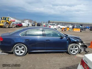 2012 Volkswagen Passat SE with VIN 1VWBP7A31CC036754, listed as a IAAI auction lot 41720013 with 130,139 mi miles. Bid and sale history available at carsss.com. Image 13.
