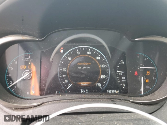 2016 Buick LaCrosse Sport Touring with VIN 1G4G45G36GF169491, listed as a Copart auction lot 49790145 with 165,398 mi miles and Salvage Title. Bid and sale history available at carsss.com. Image 9.