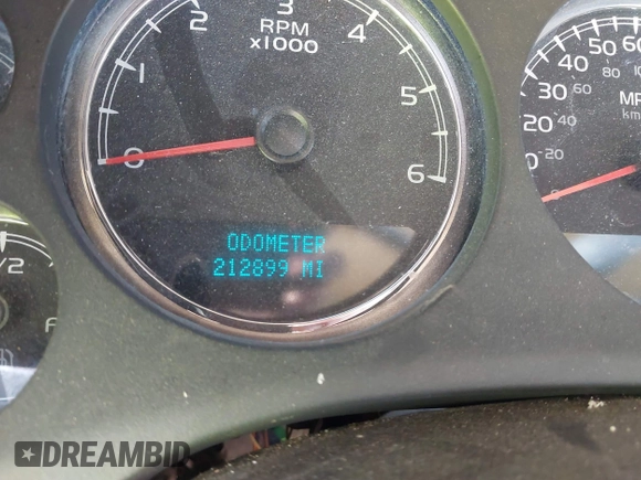 2007 Chevrolet Suburban LTZ with VIN 3GNFC16007G143249, listed as a IAAI auction lot 42097911 with 212,899 mi miles. Bid and sale history available at carsss.com. Image 7.
