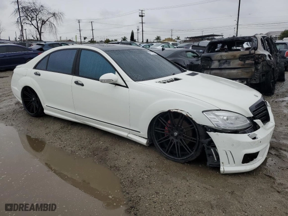 2009 Mercedes-Benz S-Class 5.5L V8 with VIN WDDNG71X89A280706, listed as a Copart auction lot 47773055 with 100,351 mi miles and Clean Title. Bid and sale history available at carsss.com. Image 4.