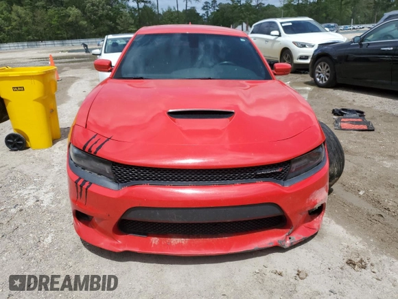 2019 Dodge Charger R/T with VIN 2C3CDXCT5KH575567, listed as a Copart auction lot 51057925 with 161,185 mi miles and Salvage Title. Bid and sale history available at DreamBid. Image 5.