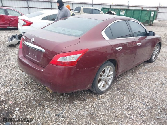 2011 Nissan Maxima 3.5 S with VIN 1N4AA5AP5BC800925, listed as a IAAI auction lot 41861798 with 243,590 mi miles. Bid and sale history available at carsss.com. Image 4.