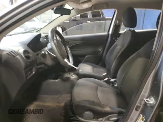2022 Mitsubishi Mirage ES with VIN ML32AUHJXNH002912, listed as a Copart auction lot 58705215 with 55,828 mi miles and Salvage title. Bid and sale history available at DreamBid. Image 7.