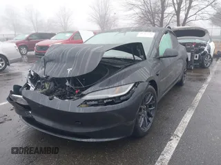 2024 Tesla Model 3 Long Range with VIN 5YJ3E1EB2RF815376, listed as a IAAI auction lot 41565549 with 10,377 mi miles and . Bid and sale history available at DreamBid. Image 16.