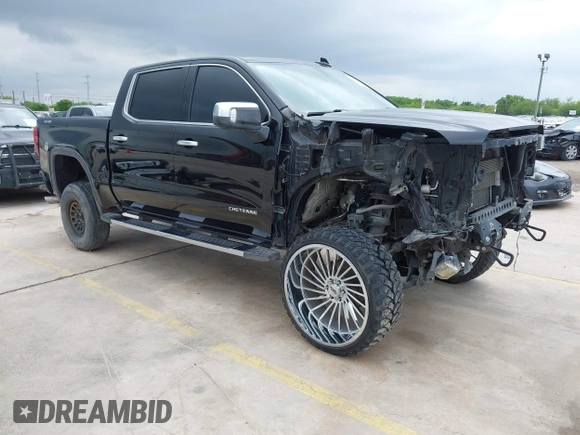 2019 GMC Sierra 1500 SLT z VIN 1GTU9DED3KZ118083, wystawiony jako IAAI lot #42056860 z przebiegiem 86 875 mil mil oraz . Historia ofert i sprzedaży dostępna na DreamBid. Obrazek 1.