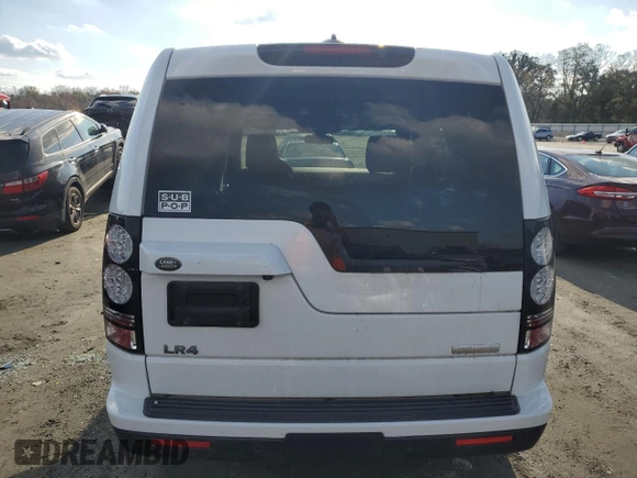 2015 Land Rover LR4 Lux with VIN SALAK2V62FA758263, listed as a Copart auction lot 78508114 with 84,481 mi miles and Salvage title. Bid and sale history available at DreamBid. Image 6.