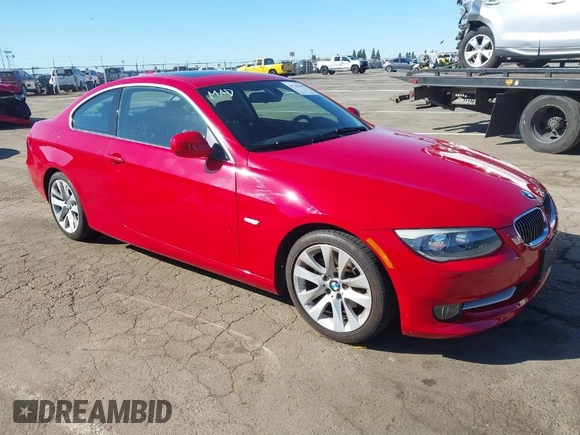 2012 BMW 3 Series 328i with VIN WBAKE5C56CE756015, listed as a IAAI auction lot 41760606 with 62,304 mi miles and . Bid and sale history available at DreamBid. Image 1.