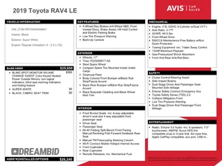 2019 Toyota RAV4 LE with VIN 2T3K1RFV5KW048881, listed as a Copart auction lot 51611345 with 128,428 mi miles and Non Repairable. Bid and sale history available at carsss.com. Image 13.