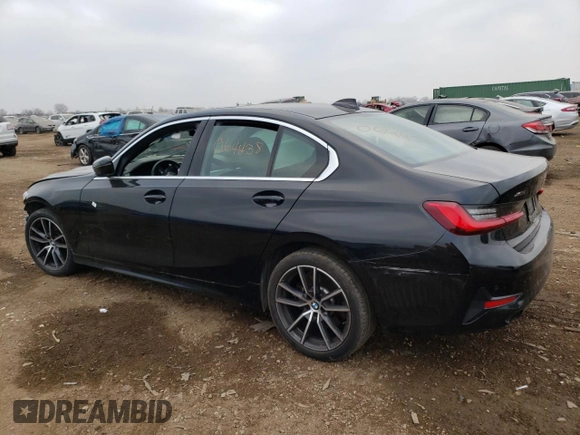 2021 BMW 3 Series 330i xDrive with VIN 3MW5R7J04M8C07390, listed as a Copart auction lot 70503912 with 25,215 mi miles. Bid and sale history available at carsss.com. Image 2.