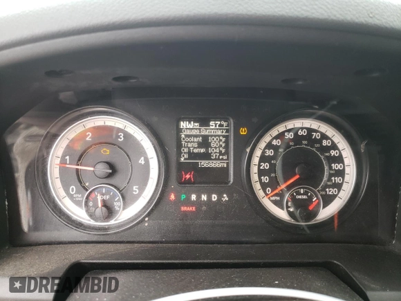 2016 Ram 1500 Tradesman z VIN 1C6RR7KM2GS157962, wystawiony jako Copart lot #71735244 z przebiegiem 156 866 mil mil oraz Czysty tytuł • Clean title. Historia ofert i sprzedaży dostępna na DreamBid. Obrazek 9.