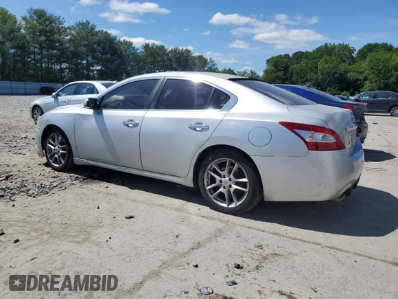 2011 Nissan Maxima SV with VIN 1N4AA5APXBC845939, listed as a Copart auction lot 56726805 with 135,422 mi miles and Clean title. Bid and sale history available at DreamBid. Image 2.