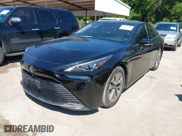 2023 Toyota Mirai XLE with VIN JTDAAAAA9PA009170, listed as a IAAI auction lot 42234998 with 34,363 mi miles and . Bid and sale history available at DreamBid. Image 2.