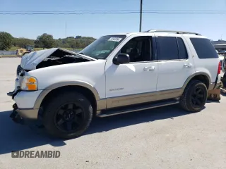 2004 Ford Explorer Eddie Bauer with VIN 1FMDU74K24ZB34175, listed as a Copart auction lot 74345704 with Not provided miles and Salvage title. Bid and sale history available at DreamBid. Image 1.