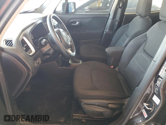2018 Jeep Renegade Latitude with VIN ZACCJABB8JPG65397, listed as a Copart auction lot 57747975 with 91,714 mi miles and Salvage title. Bid and sale history available at DreamBid. Image 7.