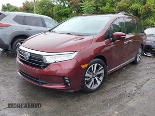 2021 Honda Odyssey Touring with VIN 5FNRL6H88MB006938, listed as a IAAI auction lot 42367022 with 63,280 mi miles and . Bid and sale history available at DreamBid. Image 17.