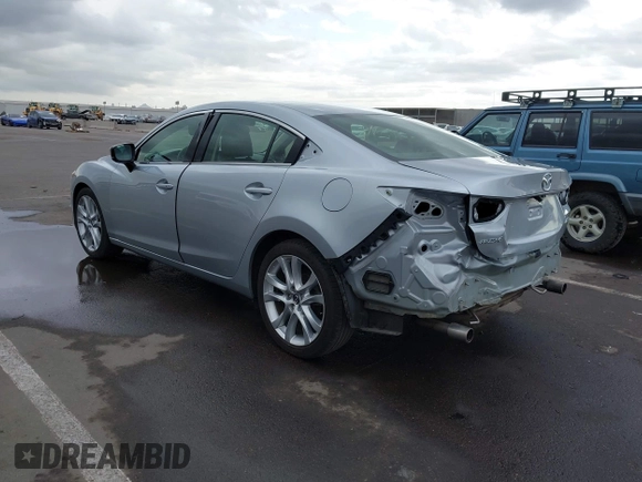 2017 Mazda 6 Touring with VIN JM1GL1V55H1102707, listed as a IAAI auction lot 42179510 with 86,841 mi miles and . Bid and sale history available at carsss.com. Image 3.