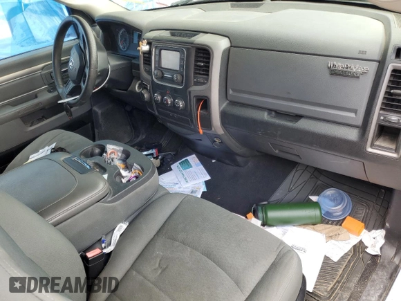 2014 Ram 1500 Express with VIN 3C6JR6AT2EG331453, listed as a Copart auction lot 58036025 with 204,576 mi miles and Salvage title. Bid and sale history available at DreamBid. Image 8.