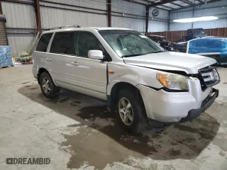 2007 Honda Pilot EX-L with VIN 5FNYF28527B023627, listed as a Copart auction lot 46110275 with 238,599 mi miles and Salvage Title. Bid and sale history available at carsss.com. Image 4.