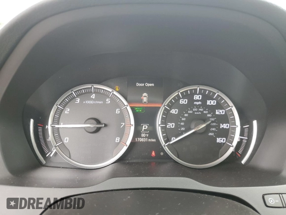 2015 Acura MDX Tech Pkg with VIN 5FRYD3H40FB002968, listed as a Copart auction lot 71251964 with 170,831 mi miles and Salvage Title. Bid and sale history available at carsss.com. Image 9.