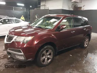 2013 Acura MDX with VIN 2HNYD2H24DH506239, listed as a IAAI auction lot 41391641 with 100,091 mi miles. Bid and sale history available at carsss.com. Image 2.