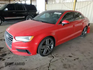 2016 Audi A3 2.0T Premium Plus with VIN WAUE8GFF9G1059956, listed as a Copart auction lot 52559565 with 111,657 mi miles and Salvage Title. Bid and sale history available at carsss.com. Image 1.