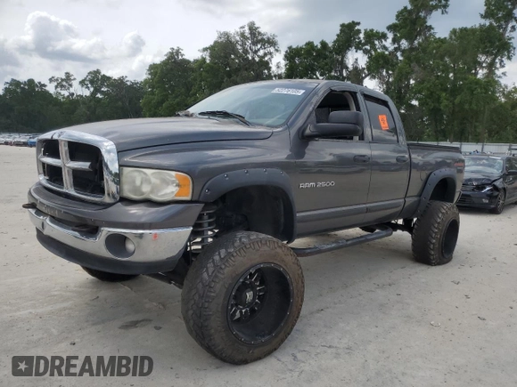 2004 Dodge 2500 SLT z VIN 3D7KU28D44G173723, wystawiony jako Copart lot #52276105 z przebiegiem 130 097 mil mil oraz Czysty tytuł • Clean title. Historia ofert i sprzedaży dostępna na DreamBid. Obrazek 1.