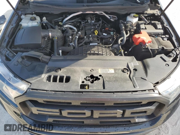2021 Ford Ranger XL with VIN 1FTER4EHXMLD15412, listed as a Copart auction lot 55741155 with 45,794 mi miles and Salvage title. Bid and sale history available at DreamBid. Image 11.